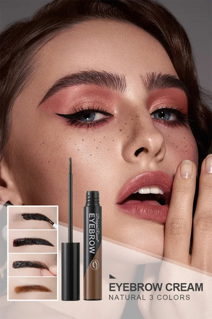 Dyeing Eye Brow Tattoo Tint Peel Off Eyebrow Eyeliner Freckles Dye Cream Waterproof Eyebrow Enhancer Gel Make Up Cosmetic Tool