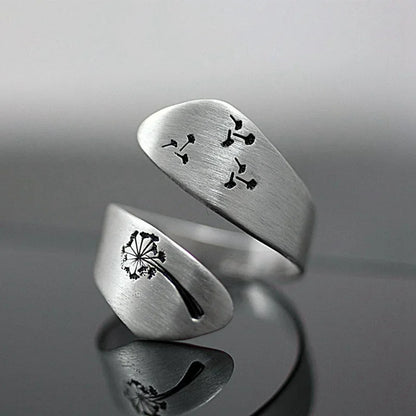 Inel ajustabil cu design modern - papadie