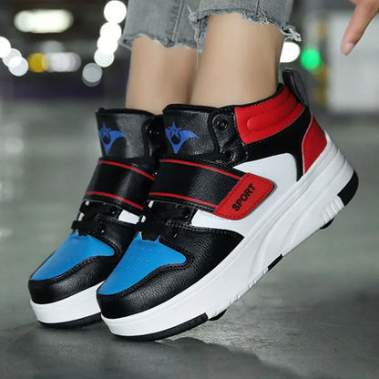 Heelys - Pantofi cu role pentru copii Baieti/Fete Pantofi sport cu 4 roți