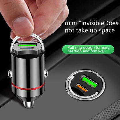 Incarcator Universal USB & PD pt masina - FAST Charge