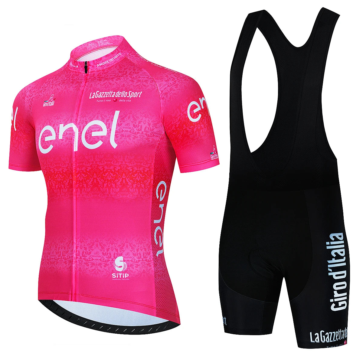 Giro D'ITALIA Pro Team Tricou pentru ciclism de vară sau Set Tricou Mtb cu mânecă scurtă Ciclismo Maillot Îmbrăcăminte pentru bărbați Ciclism