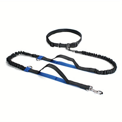 Lesă de alergare pentru câini - Mâinile libere - Jogging - Accesorii pentru câini Lesă pentru câini mari Coardă de tracțiune Accesorii pentru câini de companie