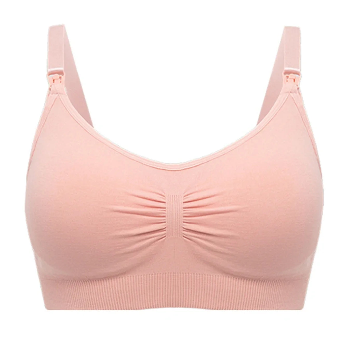Sutien pentru alăptare - Sutien de maternitate dintr-o bucată - Sutien confortabil fără căptușire Respirabil