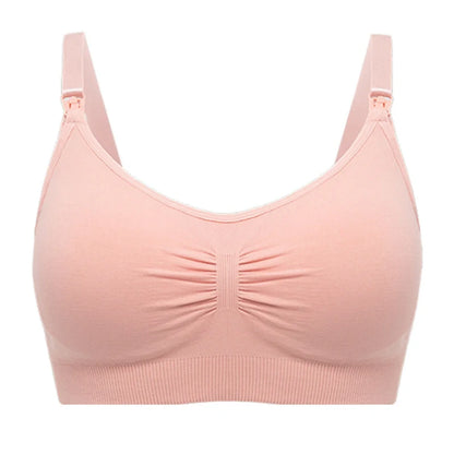 Sutien pentru alăptare - Sutien de maternitate dintr-o bucată - Sutien confortabil fără căptușire Respirabil