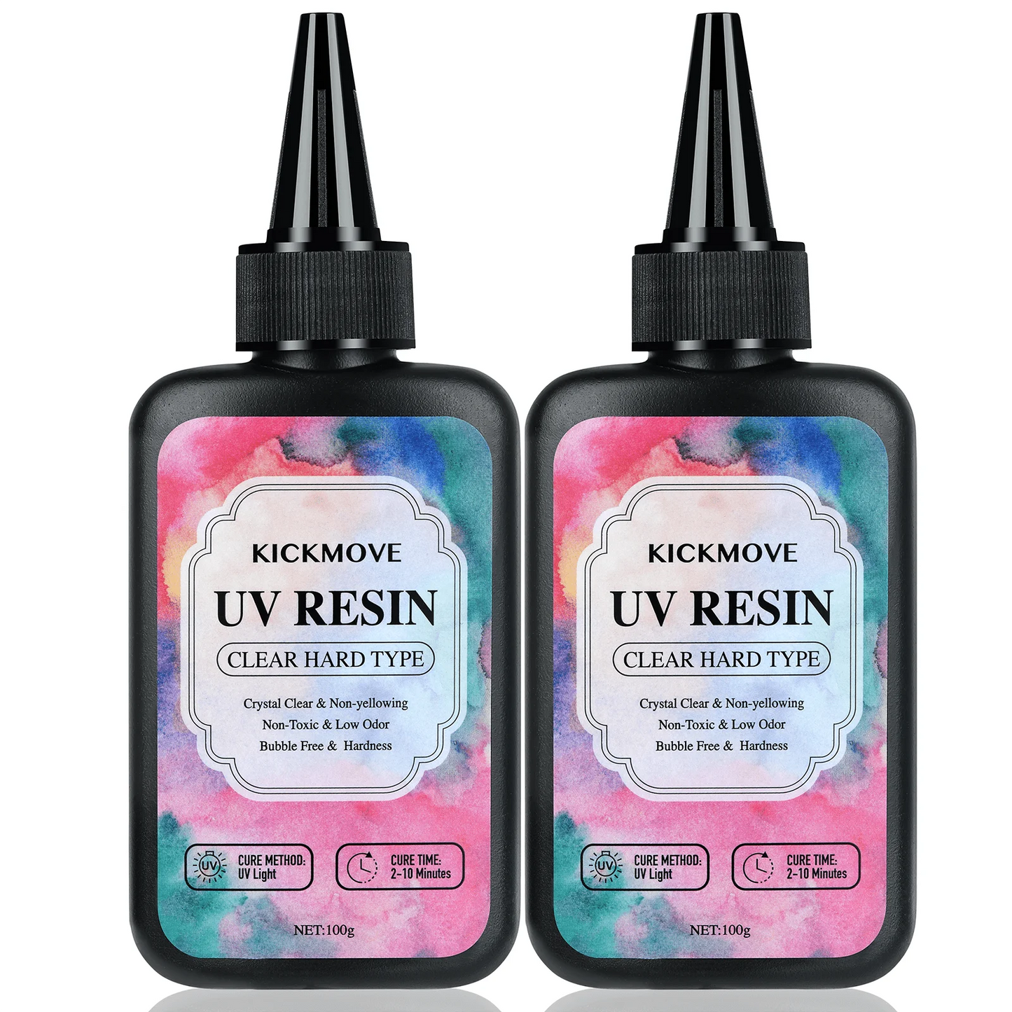 300 g Rășină UV, transparentă, dură, îmbunătățită Rășină epoxidica transparentă Up Rășină pentru polimerizare UV premixată pentru fabricarea de bijuterii artizanale