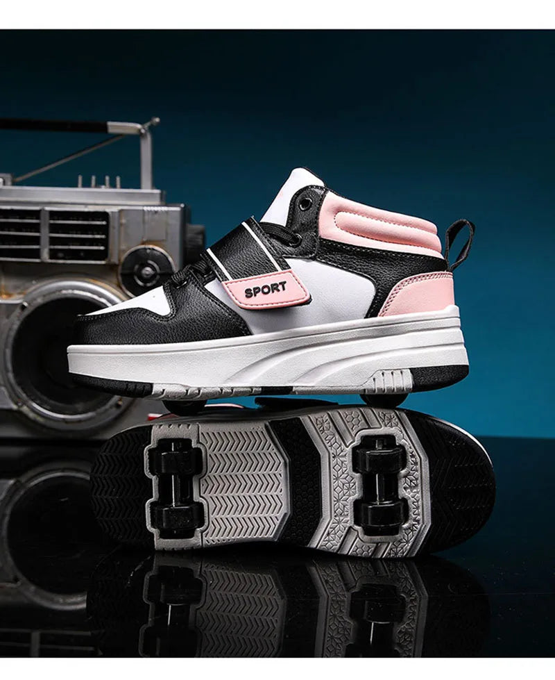 Heelys - Pantofi cu role pentru copii Baieti/Fete Pantofi sport cu 4 roți