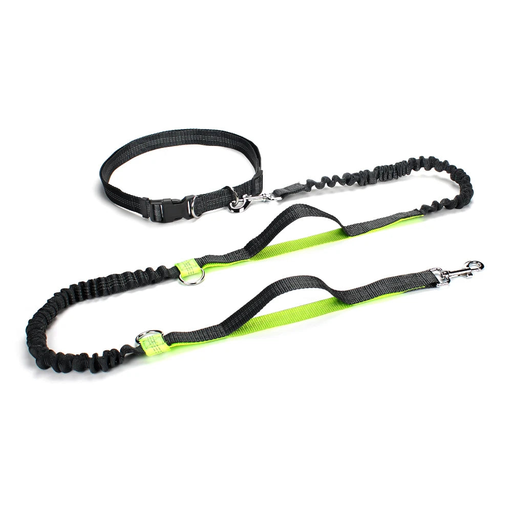 Lesă de alergare pentru câini - Mâinile libere - Jogging - Accesorii pentru câini Lesă pentru câini mari Coardă de tracțiune Accesorii pentru câini de companie
