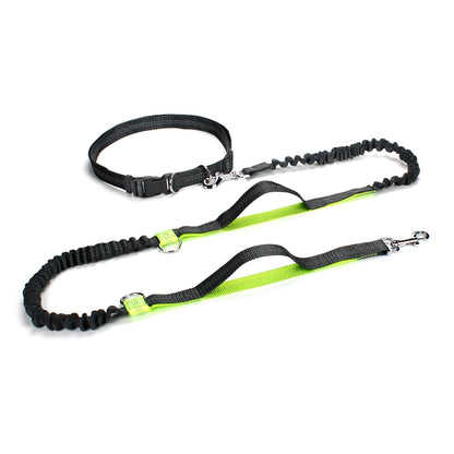 Lesă de alergare pentru câini - Mâinile libere - Jogging - Accesorii pentru câini Lesă pentru câini mari Coardă de tracțiune Accesorii pentru câini de companie