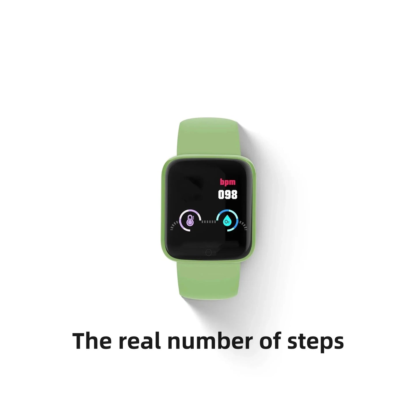 Smart Watch - Ceas inteligent reîncărcabil B37 Real Step Count Ceas fitness nou pentru bărbați și femei Conexiune telefonică Compatibilitate perfectă