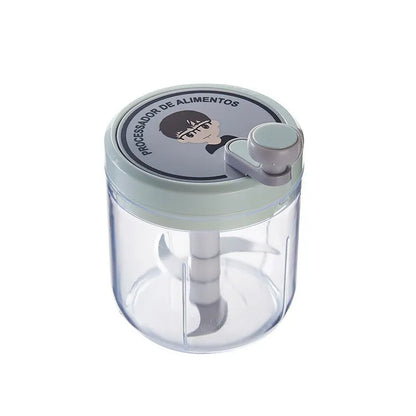 Tocator manual pentru legume, fructe, ceapa, ardei, tocator cu tragere, blender, mixer, concasor usturoi