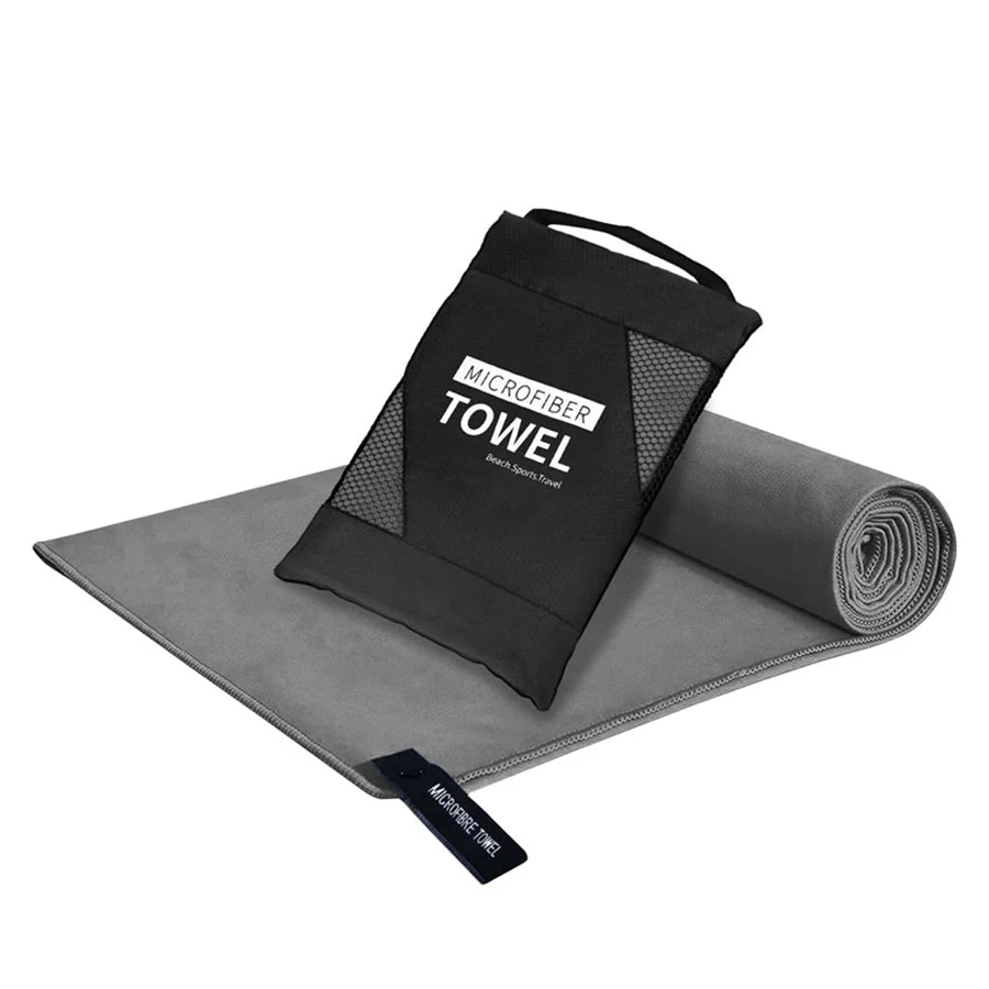 1-buc Prosop din microfibră cu uscare rapidă Prosop de călătorie moale ultra compact pentru camping, sală de sport, plajă, înot, yoga