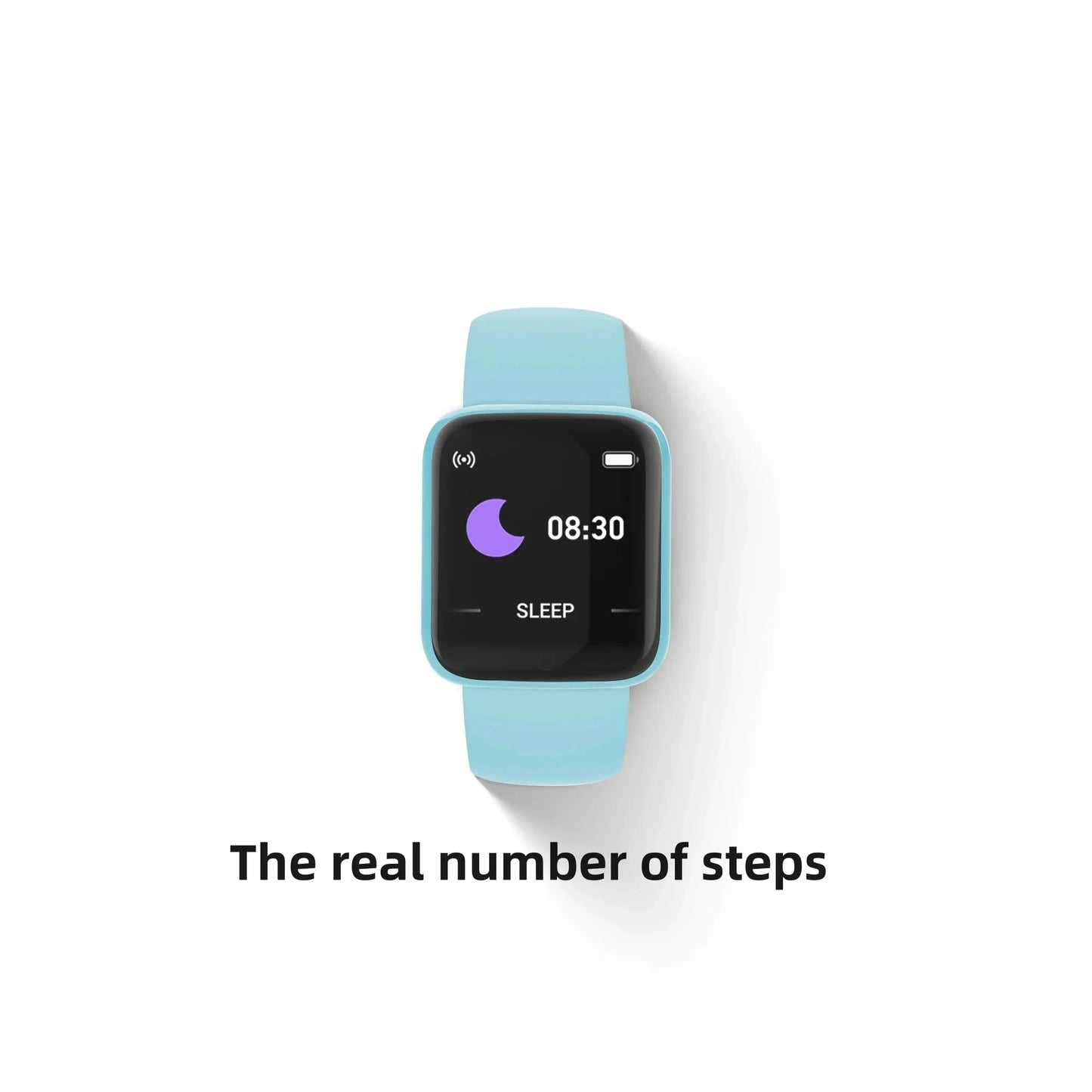 Smart Watch - Ceas inteligent reîncărcabil B37 Real Step Count Ceas fitness nou pentru bărbați și femei Conexiune telefonică Compatibilitate perfectă