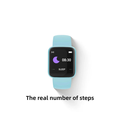 Smart Watch - Ceas inteligent reîncărcabil B37 Real Step Count Ceas fitness nou pentru bărbați și femei Conexiune telefonică Compatibilitate perfectă