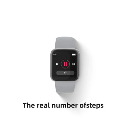 Smart Watch - Ceas inteligent reîncărcabil B37 Real Step Count Ceas fitness nou pentru bărbați și femei Conexiune telefonică Compatibilitate perfectă