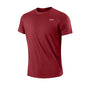 Tricou cu mânecă scurtă pentru bărbați, cu uscare rapidă, pentru alergare, pentru a elimina umezeala, cu gât rotund, pentru antrenament, pentru sport, pentru sală
