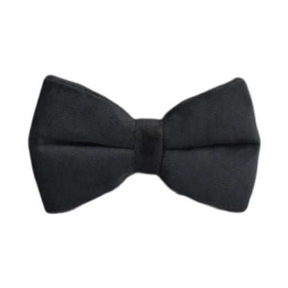 Set Deluxe pentru membrul pufos al familiei - Accesorii Deluxe din catifea neagra pentru catei - Accesoriile pot fi gravate (nu se vand personalizate!)