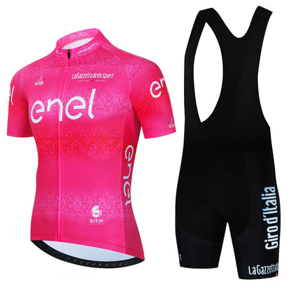 Giro D'ITALIA Pro Team Tricou pentru ciclism de vară sau Set Tricou Mtb cu mânecă scurtă Ciclismo Maillot Îmbrăcăminte pentru bărbați Ciclism