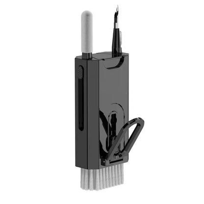 Kit de curățare 8 în 1 pentru curățarea tastaturii computerului, perie, căști, stilou de curățare pentru căști, telefoane iPad, instrumente de curățare, extractor de tastaturi