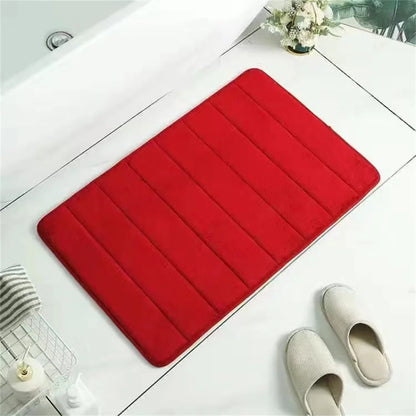 Covoraș de baie super absorbant Covoare anti-alunecare Covoare de baie Covor de podea din spumă cu memorie moale Covor de podea pentru toaletă pentru dormitor Covor de duș Decor acasă