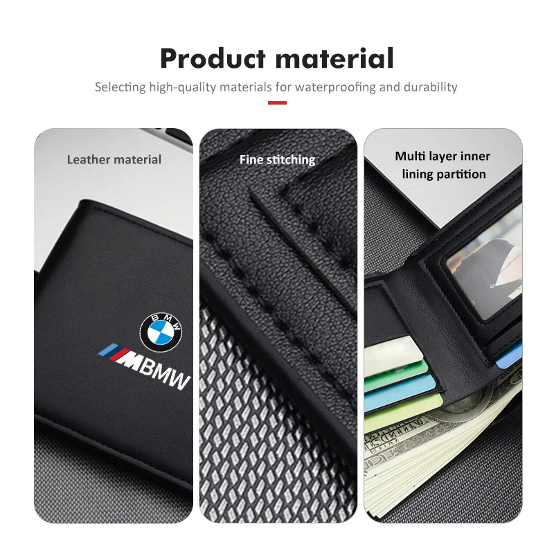Portofel Pentru proprietarii si/sau pasionatii de BMW PU - Permis de conducere auto, modă, suport card de credit ID portofel G30 G20 M3 M5 E91 E92 E93 E36 E70 X3 X4 X5 X1 E39 F30