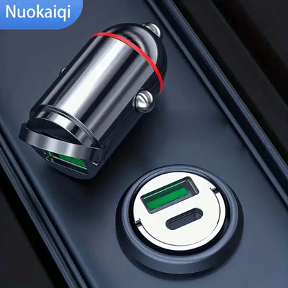 Incarcator Universal USB & PD pt masina - FAST Charge
