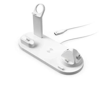 100W 7 în 1 suport încărcător Wireless Fast Charge pentru iPhone 15 14 13 12 11 XR Apple Watch Airpods Pro iWatch 9 8 7
