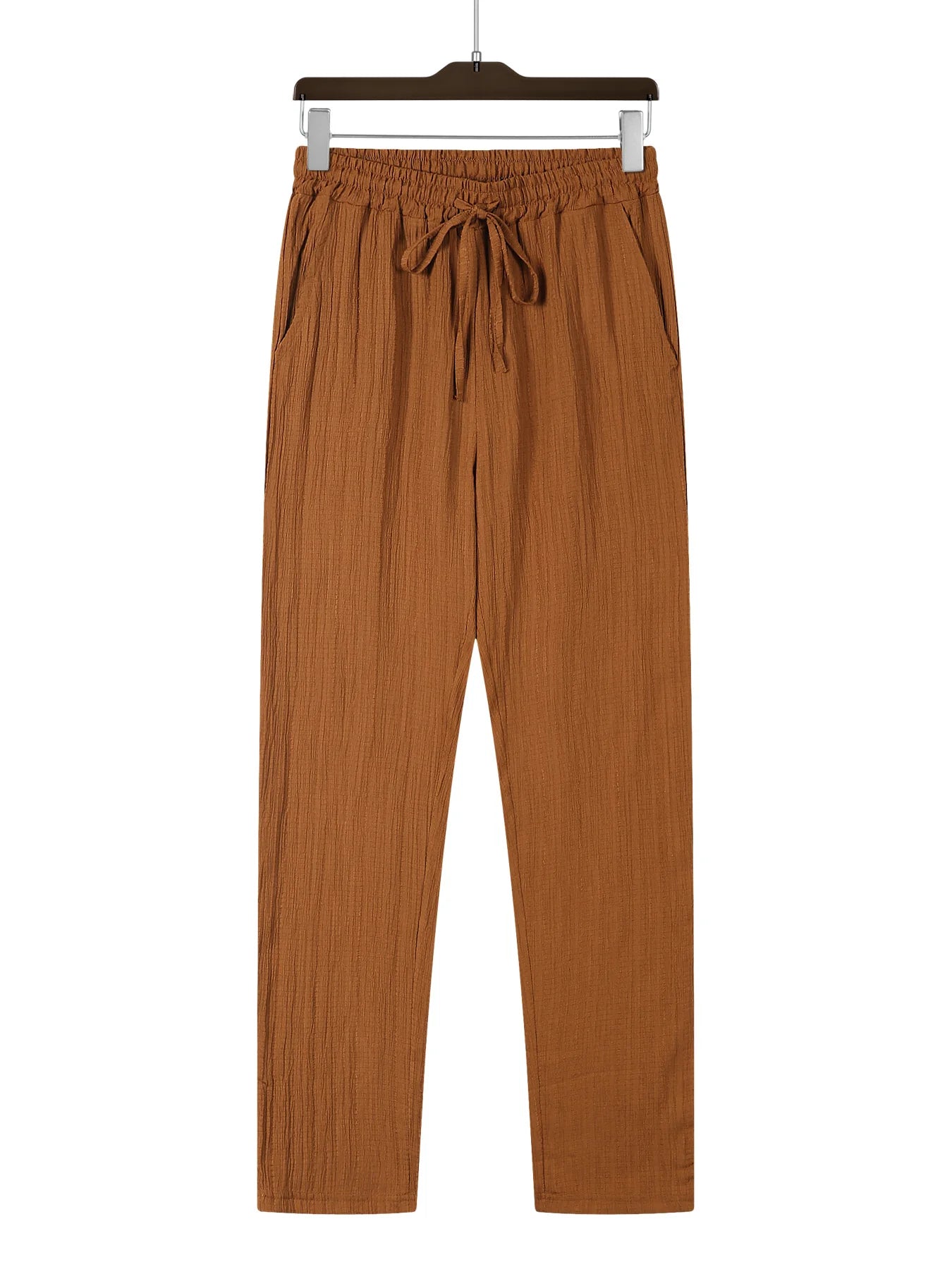 Pantaloni pentru Barbati - Material subtire si foarte comod - Design casual - Talie inalta