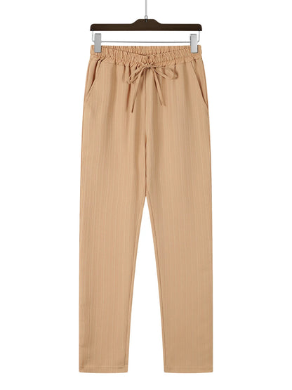 Pantaloni pentru Barbati - Material subtire si foarte comod - Design casual - Talie inalta