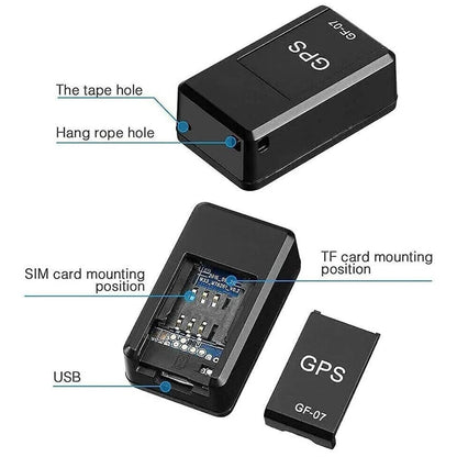 Localizator GPS mini GF07, magnetic puternic, antifurt, anti-pierdere Tracker, în timp real, cheie pentru vehicul, localizator de mesaje pentru animale de companie
