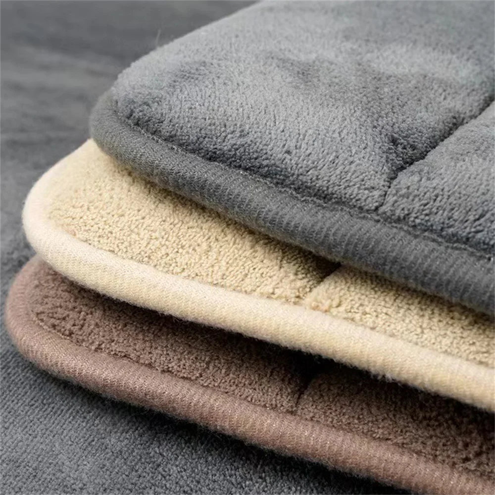 Covoraș de baie super absorbant Covoare anti-alunecare Covoare de baie Covor de podea din spumă cu memorie moale Covor de podea pentru toaletă pentru dormitor Covor de duș Decor acasă