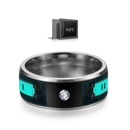 Inel inteligent cu conectare la telefon - NFC Smart Finger Ring Intelligent Wear Connect Android Phone Equipment Rings Fashion