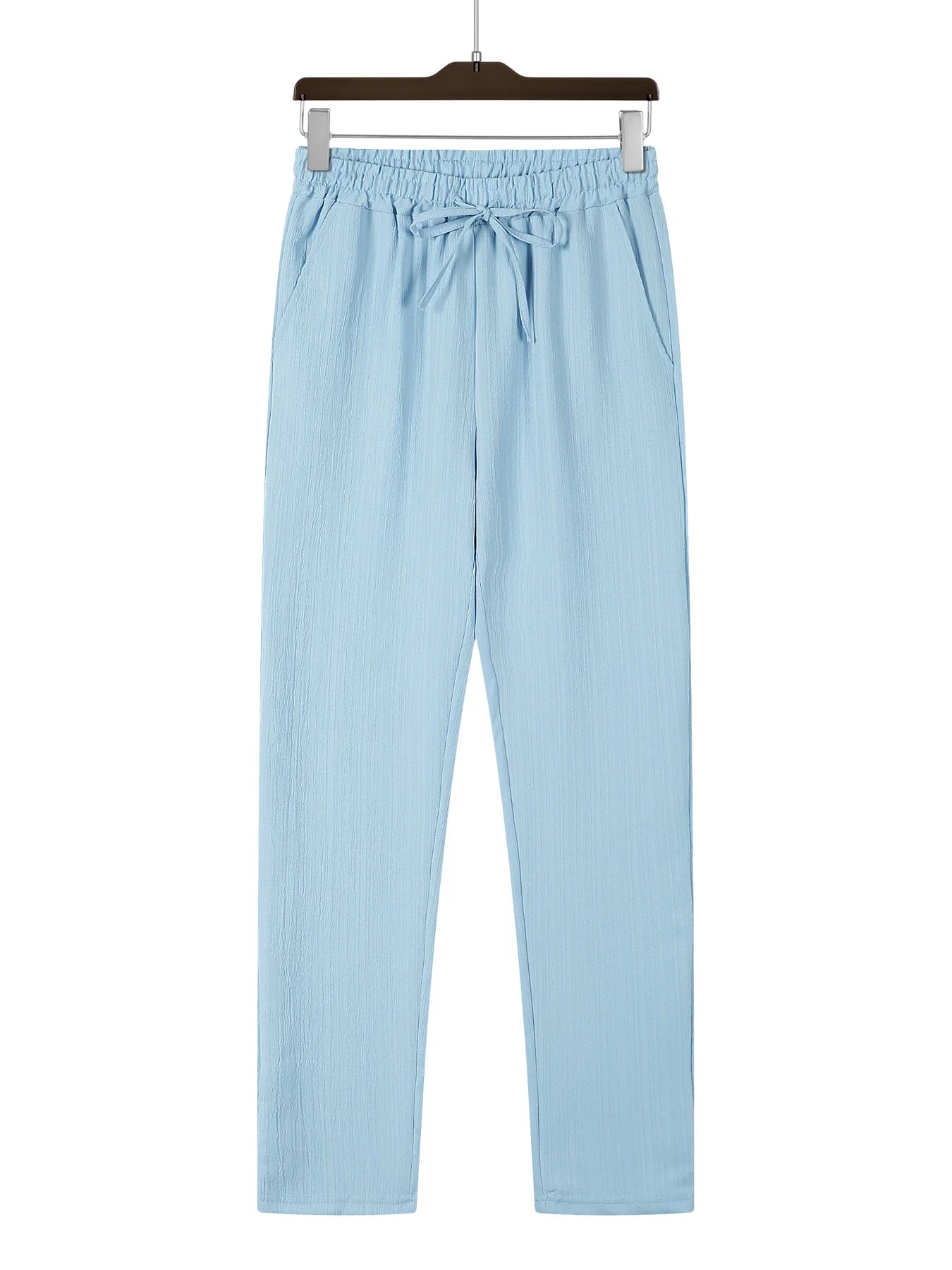 Pantaloni pentru Barbati - Material subtire si foarte comod - Design casual - Talie inalta