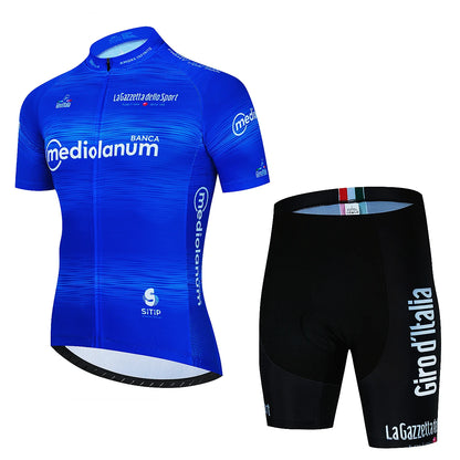 Giro D'ITALIA Pro Team Tricou pentru ciclism de vară sau Set Tricou Mtb cu mânecă scurtă Ciclismo Maillot Îmbrăcăminte pentru bărbați Ciclism