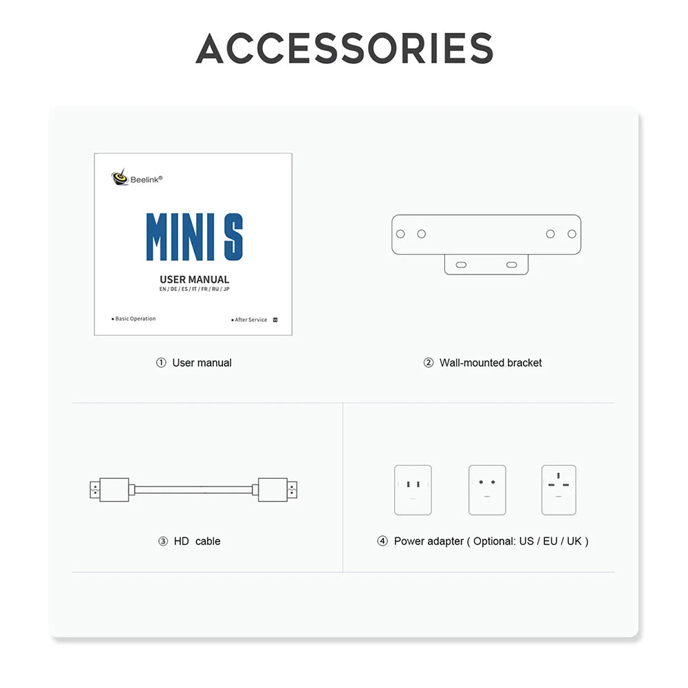 Beelink Mini S13 Intel Twin Lake N150 S12 Pro N100 Mini S N5095 Mini PC N95 8GB 128GB SSD Desktop Gaming Computer VS GMKtec G3