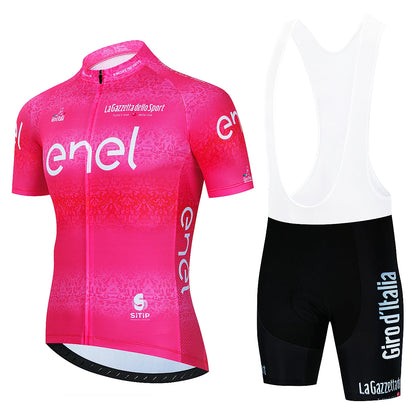 Giro D'ITALIA Pro Team Tricou pentru ciclism de vară sau Set Tricou Mtb cu mânecă scurtă Ciclismo Maillot Îmbrăcăminte pentru bărbați Ciclism