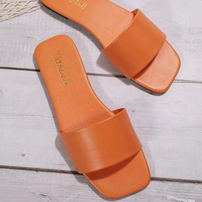 Pantofi plati de dama - Tip Slapi - Diferite culori - Perfecti pentru tinute lejere, casual, chiar si pentru plaja