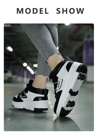 Heelys - Pantofi cu role pentru copii Baieti/Fete Pantofi sport cu 4 roți