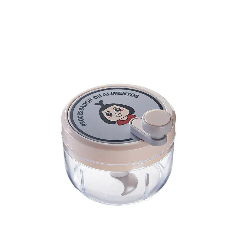 Tocator manual pentru legume, fructe, ceapa, ardei, tocator cu tragere, blender, mixer, concasor usturoi