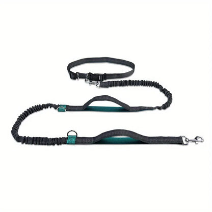 Lesă de alergare pentru câini - Mâinile libere - Jogging - Accesorii pentru câini Lesă pentru câini mari Coardă de tracțiune Accesorii pentru câini de companie