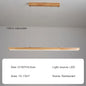 Candelabru suspendat model lemn -  minimalist - Iluminat Led