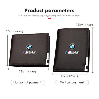 Portofel Pentru proprietarii si/sau pasionatii de BMW PU - Permis de conducere auto, modă, suport card de credit ID portofel G30 G20 M3 M5 E91 E92 E93 E36 E70 X3 X4 X5 X1 E39 F30