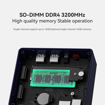 Beelink Mini S13 Intel Twin Lake N150 S12 Pro N100 Mini S N5095 Mini PC N95 8GB 128GB SSD Desktop Gaming Computer VS GMKtec G3