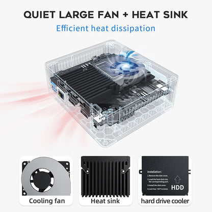 Beelink Mini S13 Intel Twin Lake N150 S12 Pro N100 Mini S N5095 Mini PC N95 8GB 128GB SSD Desktop Gaming Computer VS GMKtec G3