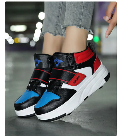 Heelys - Pantofi cu role pentru copii Baieti/Fete Pantofi sport cu 4 roți