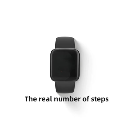 Smart Watch - Ceas inteligent reîncărcabil B37 Real Step Count Ceas fitness nou pentru bărbați și femei Conexiune telefonică Compatibilitate perfectă
