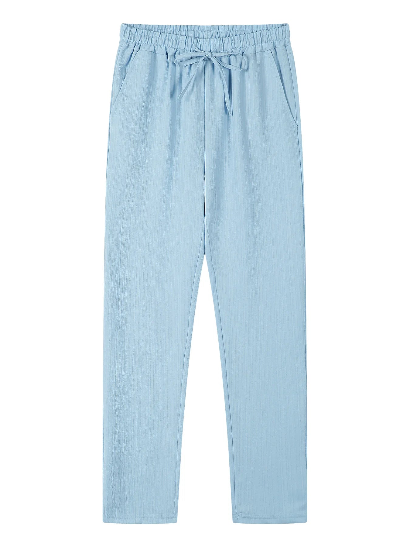 Pantaloni pentru Barbati - Material subtire si foarte comod - Design casual - Talie inalta