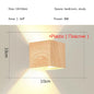 Candelabru suspendat model lemn -  minimalist - Iluminat Led