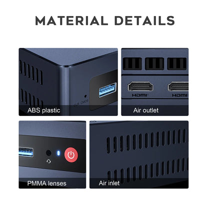 Beelink Mini S13 Intel Twin Lake N150 S12 Pro N100 Mini S N5095 Mini PC N95 8GB 128GB SSD Desktop Gaming Computer VS GMKtec G3